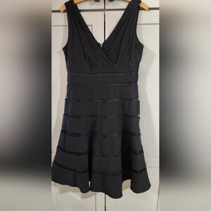 Scarlet Women’s Black Sleeveless Fit & Flare Dress – Size 8